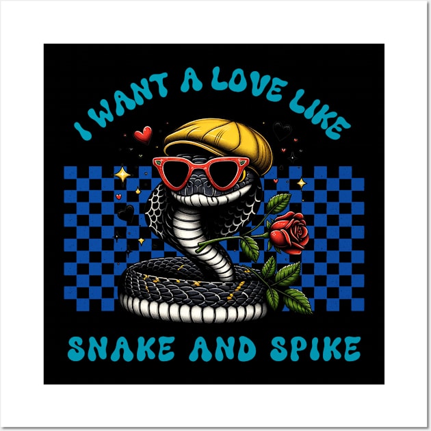 Epic Reptilian Romance: Love Like No Other Wall Art by zsay